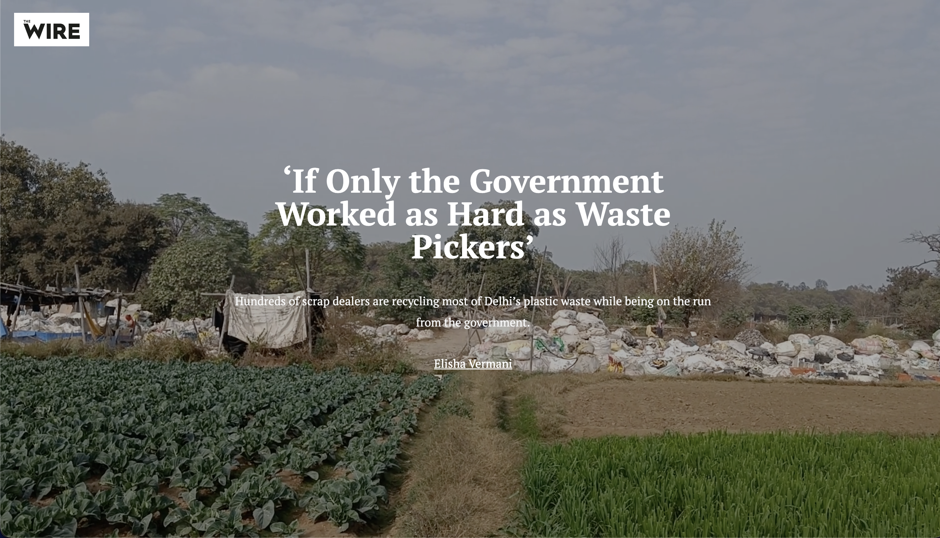 Preview of the multimedia story